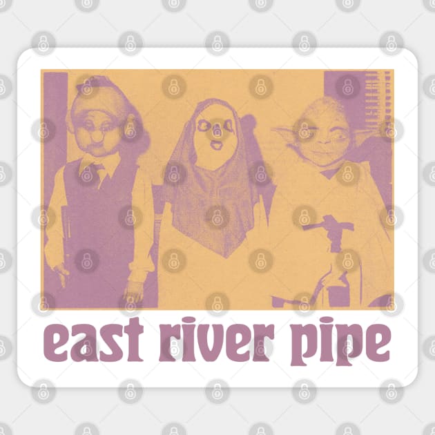 East River Pipe Fan Art Design Sticker by CultOfRomance